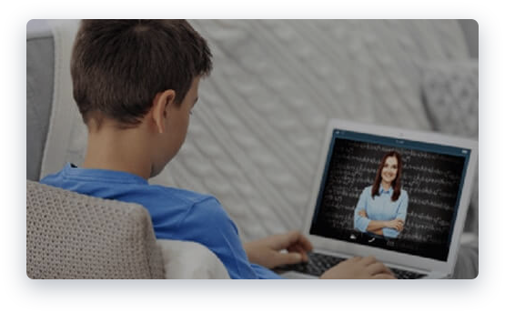 Student learning with an online tutor