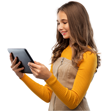 Tablet with AI-powered learning insights